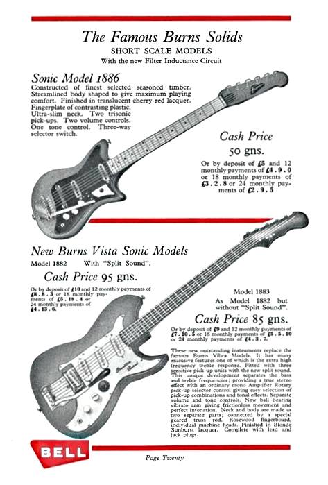 1962 Bell Catalogue